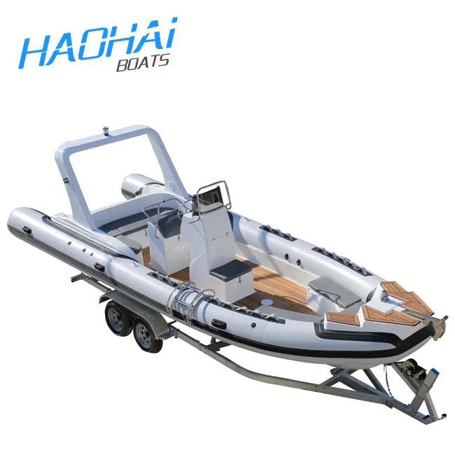 7 6m 24ft Hypolon Rib Inflatable Boat For Sale Buy 7 6m Rib Boat Product On Alibaba Com