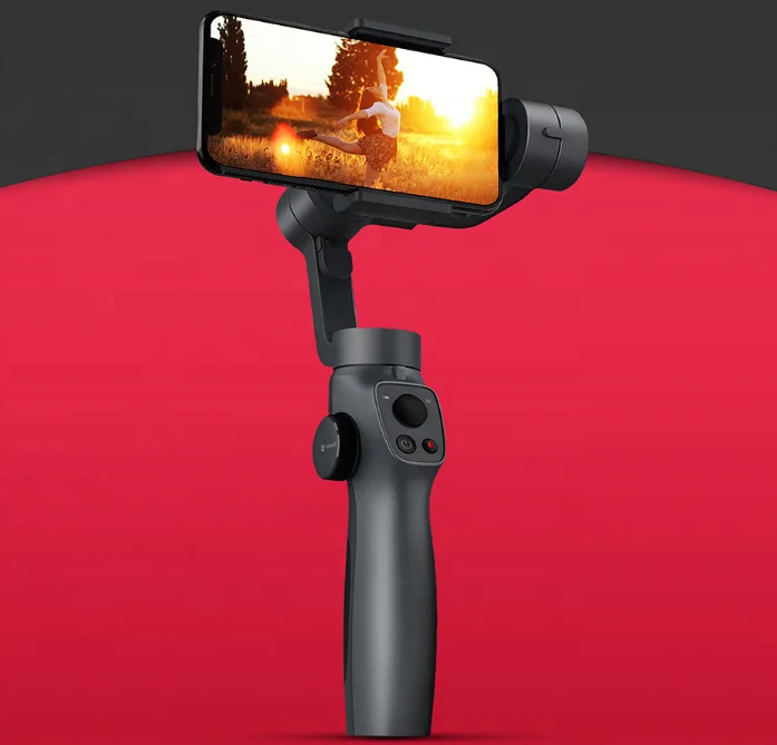 Новейшая модель; Funsnap захвата 2 3-axis телефон ручка карданный стабилизатор штатив «стедикам» для смартфонов VS Zhiyun Smooth 4
