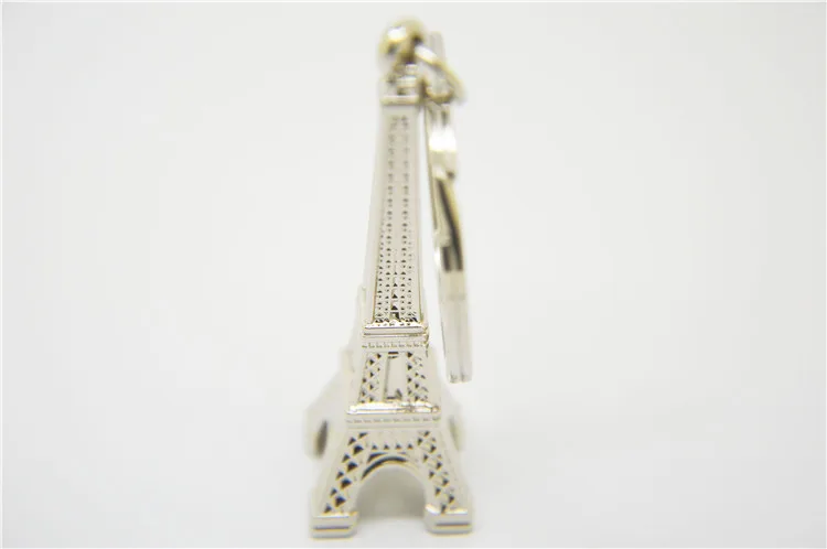 Personalized 3D Design Tour Paris eiffel Tower Keychain for Souvenir Key Fob
