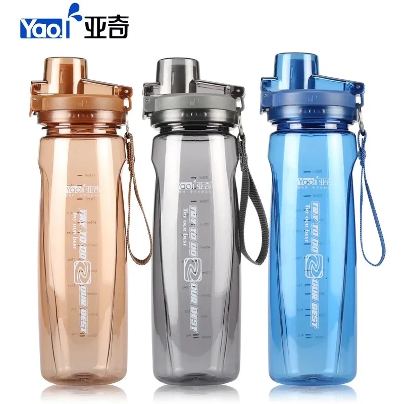 Yaqi Factory Supply Plastic Water Bottle Sport 600ml With Flip Top Lid 