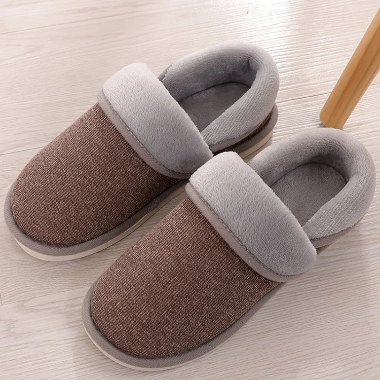 Hiver Automne Femmes Chaussons Chauds Doux Chaussures Anti-Dérapant Home Indoor