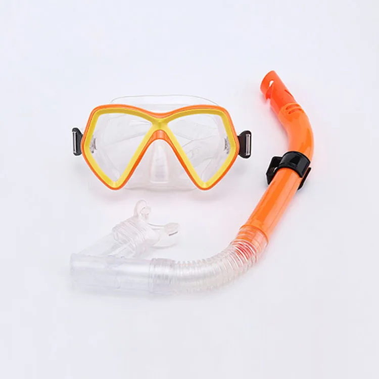Дешевый комплект для подводного плавания из ПВХ, маска для подводного плавания, снаряжение для дайвинга
