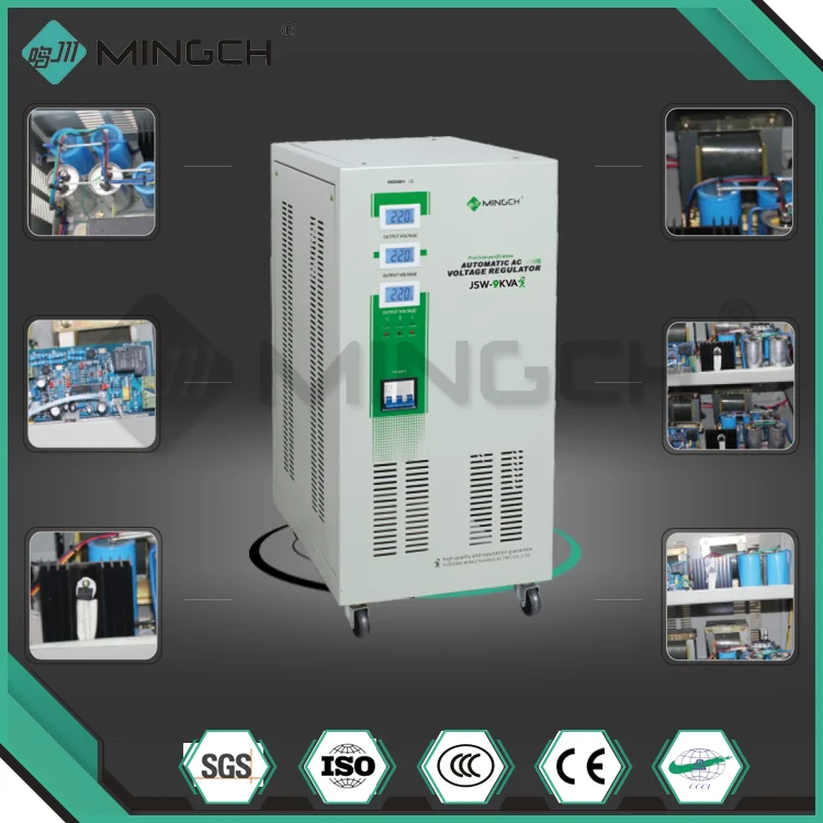 MINGCH 50Kva 3 Phase Fully Automatic AC Industrial Accuracy Voltage Stabilizers