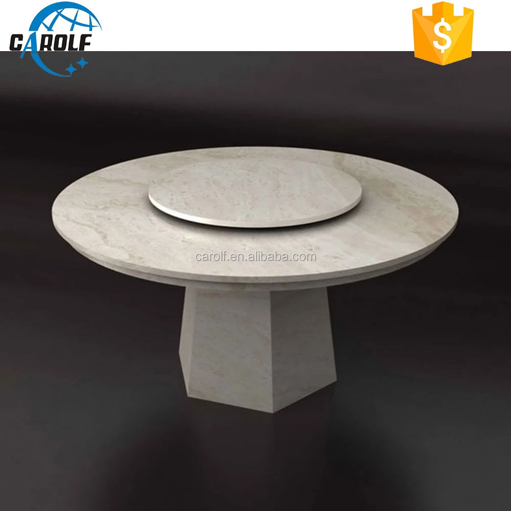 Foshan Round Dining Tables Marble With Lazy Susan Buy Foshan Dining