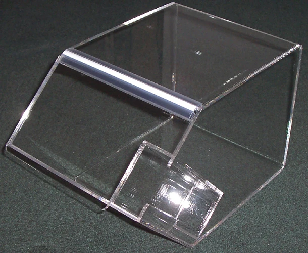 Прозрачный акриловый Штабелируемый контейнер для конфет и закусок с откидной крышкой для мороженого, конфеты, орехи, сухие продукты