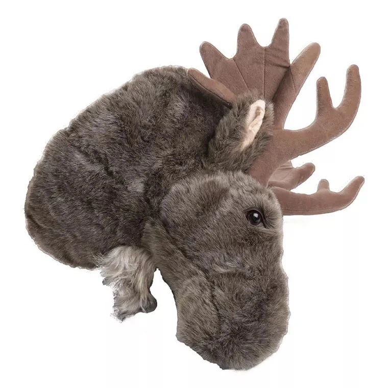 
Настенное украшение с изображением головы животного, украшение с изображением лосят 