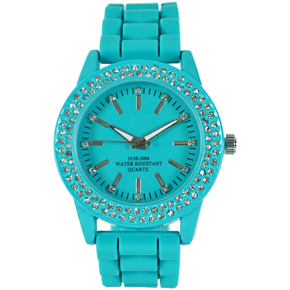 Montre à quartz résistante à l'eau avec fond en acier inoxydable, mouvement japonais sans nickel, 3 ATM