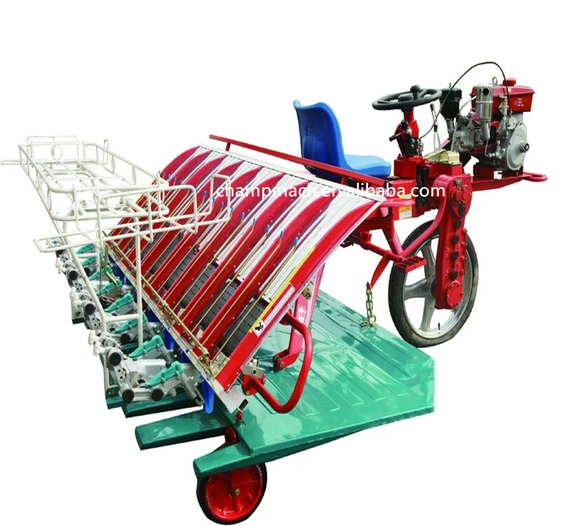The Price of 4 Rows Rice Transplanter Planting Machine Manual Operated