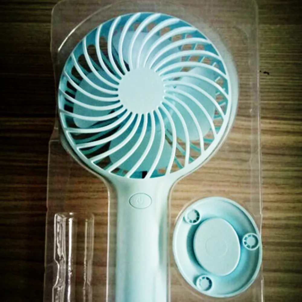 Многофункциональный ручной usb Перезаряжаемый вентилятор настольный мини-вентилятор с внешним