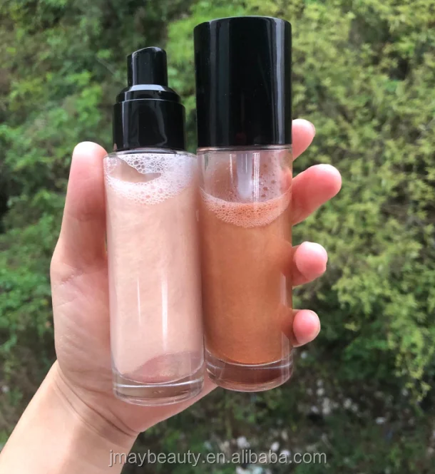 
Блестящий Золотой мерцающий спрей жидкий Хайлайтер для макияжа спрей для тела мерцающий спрей для ежедневного макияжа 