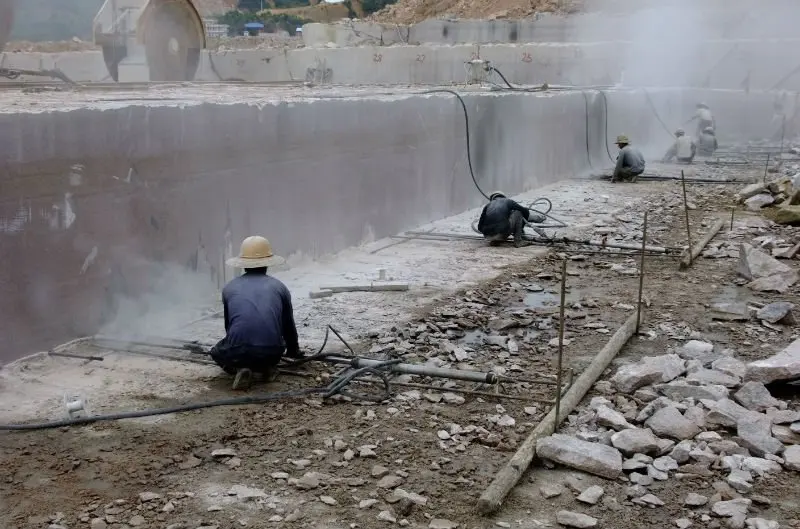 YZK1950/2450-4200 Double Blade Granite Quarry Tools