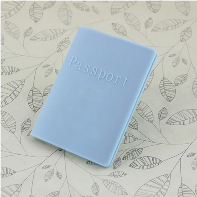 Wholesale Custom Made Silicone Travel Business Passport Holder Covers Case