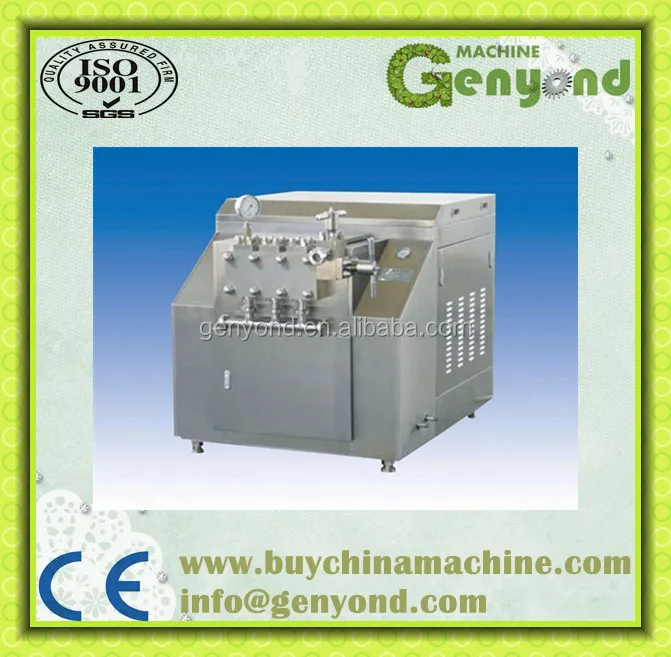 Factory Food Ultra-high Pressure  Homogenous Emulsifying Equipment Homogenizer Homogenizing Machine for Juice Drinks Dairy Milk