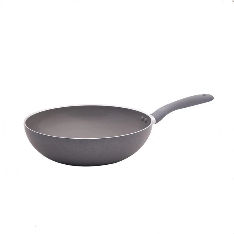 2025 New Aluminum Non Stick Big Wok With Lid
