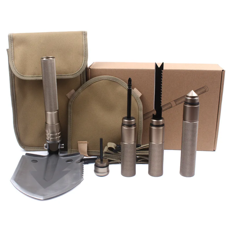 folding trench shovel