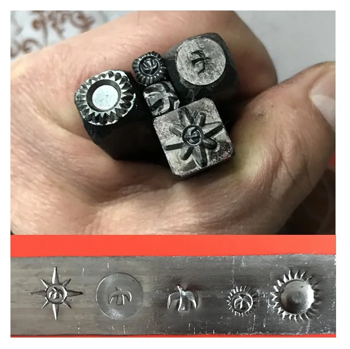 Customized Personalize Logo Steel Alphabet Letter Metal Stamp Jewelry Mark Embossing Stamp Punch Die Mould