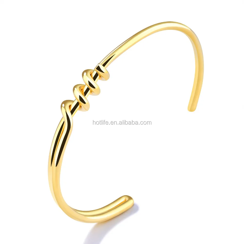 Twist Bangle Cuff,Unisex Bangle Cuff 