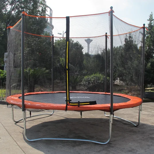 
 Лучшие продажи 10 футов стекловолокна банджи прыжки батут с ограждением для оптовой продажи  