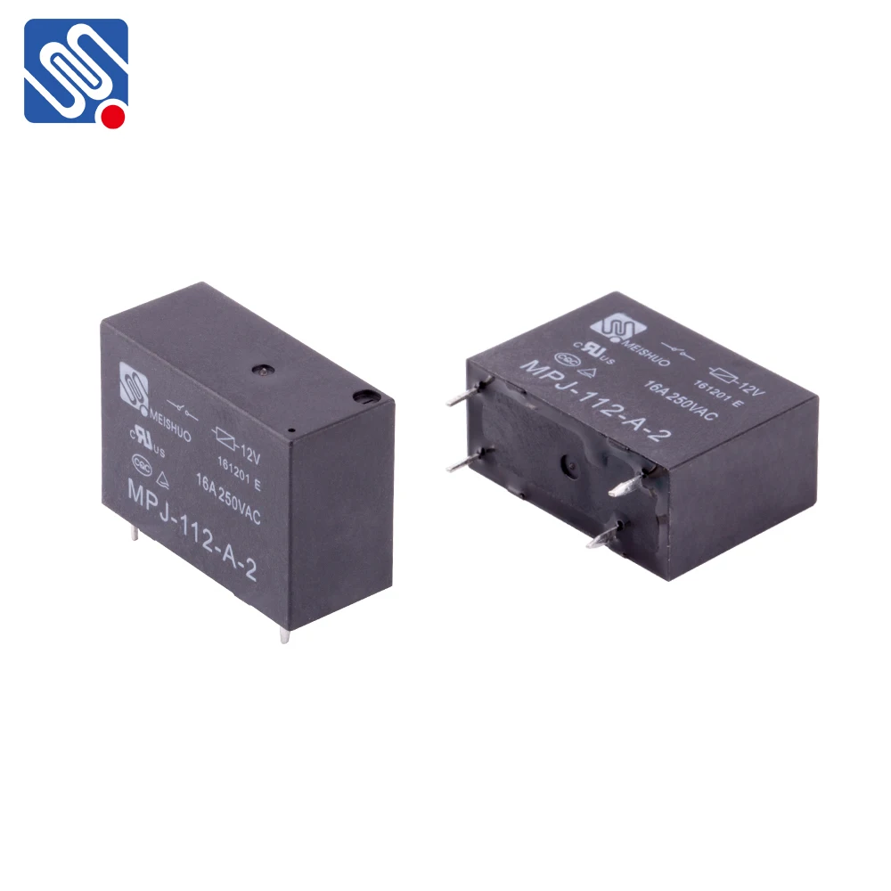 Meishuo MPL-H Mini Power Relay 1A High-Performance Relay 24VDC 20 Amp High Power for Protective PCB Electronic Components