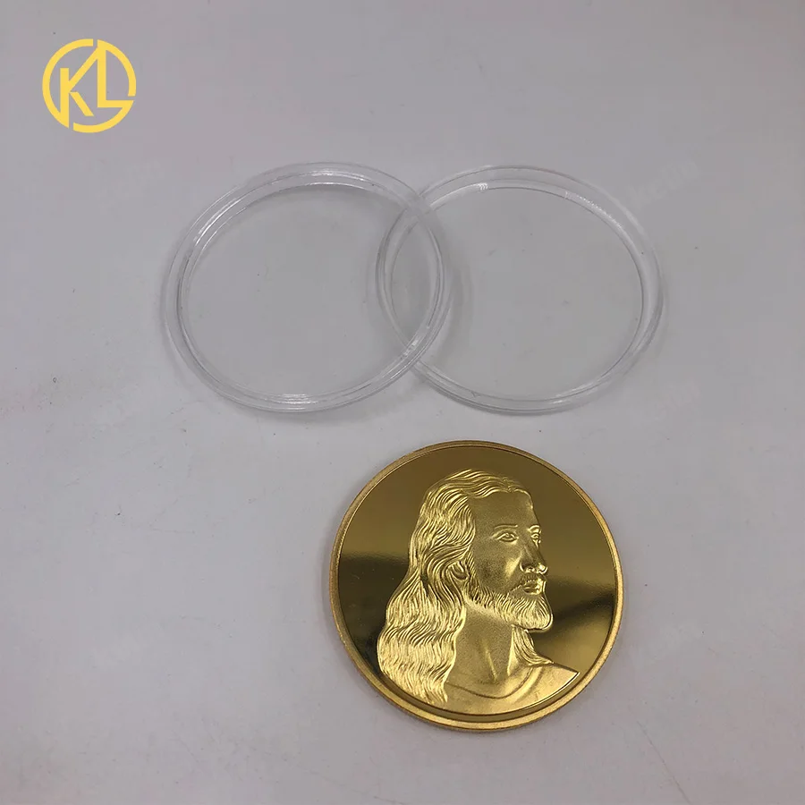 예수 최후의 만찬 기념 챌린지 코인 기독교 금 프로모션 이벤트 기념 코인 선물 컬렉션