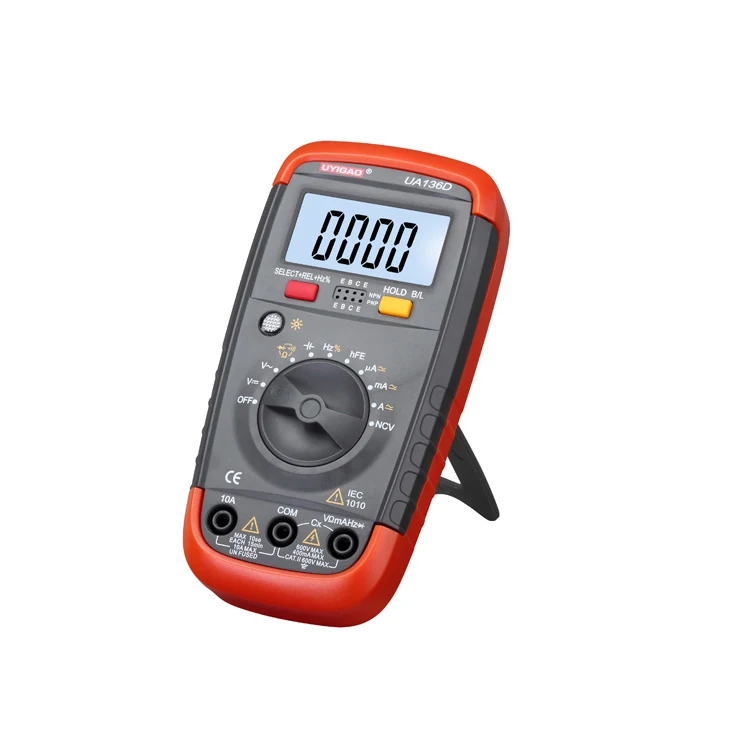 UA136D Digital Multimeter with Non Contact Voltage Electrical Tester