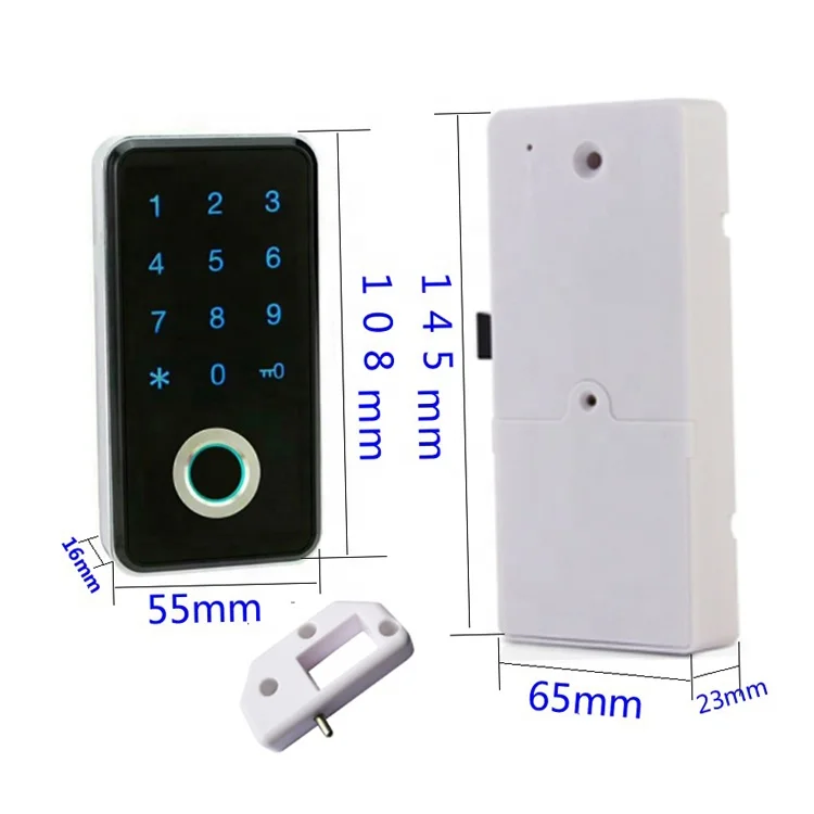 Сенсорный индуктивный электронный пароль со сканером отпечатков пальцев интеллектуальный замок шкафчика для спортзала клуба