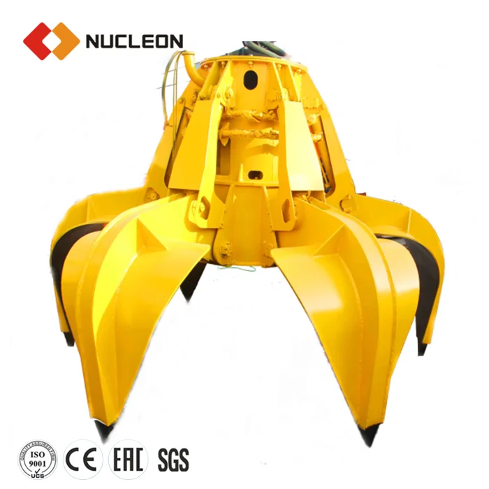 Nucleon Single Rope Clamshell Bucket