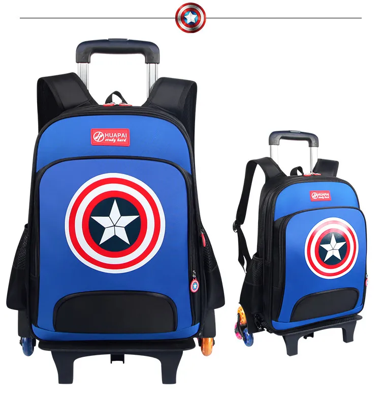 Buy Wholesale China Rolling Backpack Wheeled Bag Travel School Business Use  Large Capacity Trolley Duffel Bag Oem Factory & Trolley Backpack Wheeled  Bags School at USD 15.9