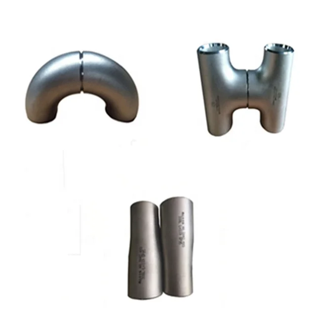 Stainless steel reducer tee and elbow fitting