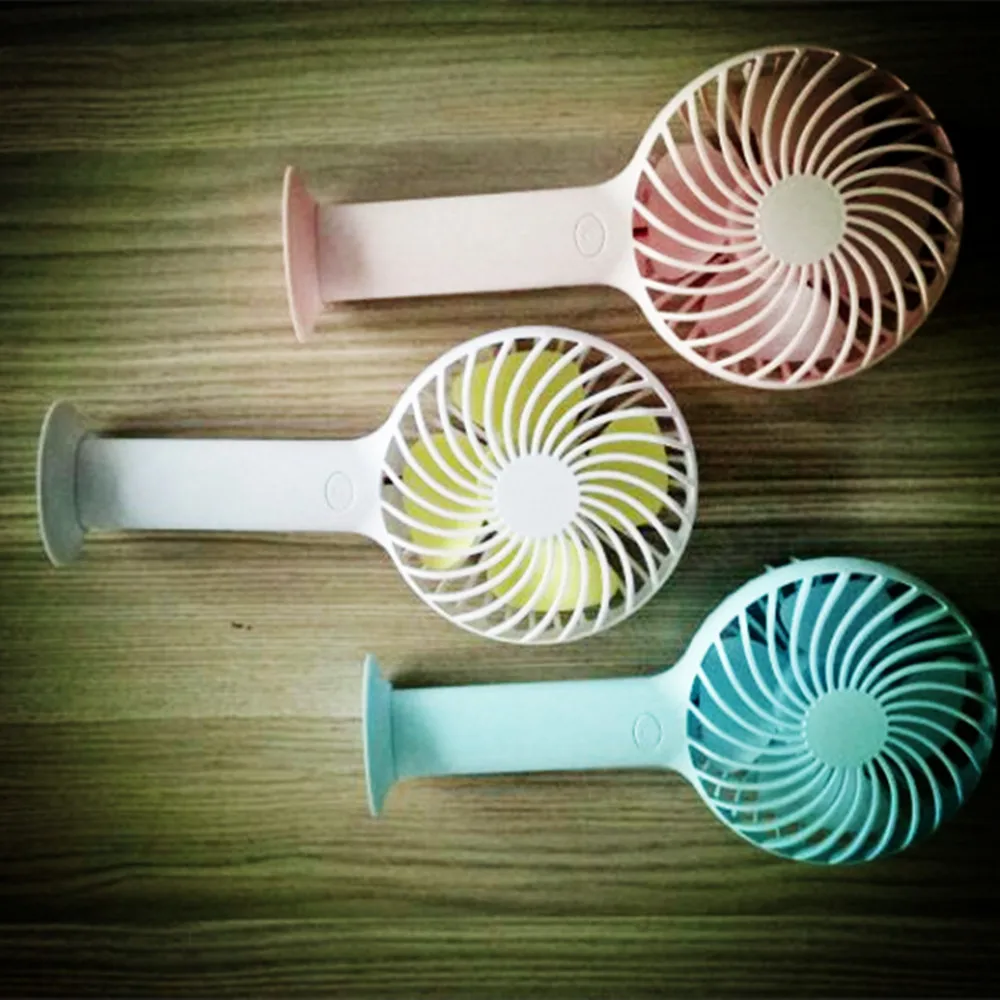 Многофункциональный ручной usb Перезаряжаемый вентилятор настольный мини-вентилятор с внешним