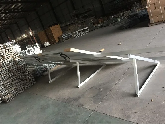 Flat roof solar tripod flat roof mounting system tripod bracket support