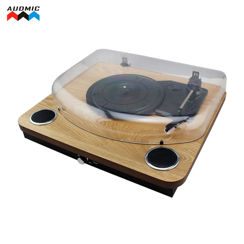 Top Quality Rotating Plate Turntable Usb Fm  Bluetooth Speaker Turntable Desktop Turntable Record Player Sound Music System