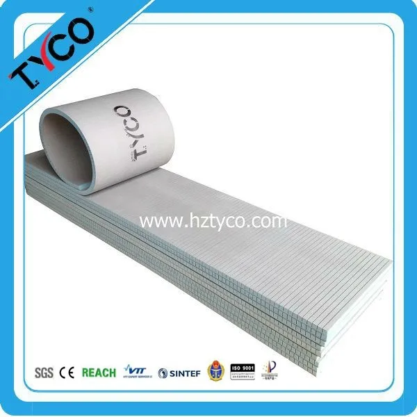Prefabricated Curved XPS Tile Backer Board