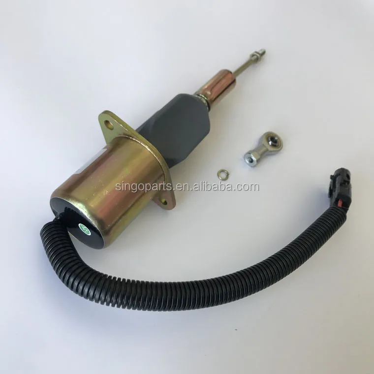 12V Fuel Shutoff Solenoid RE53507 For John Deere 4555 4560 4755