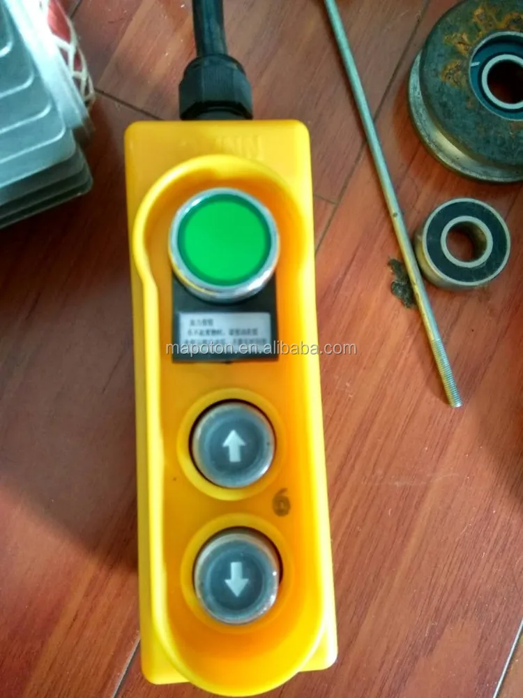 Factory Price Mini Electric Hoist Winch With Trolley 1000kg