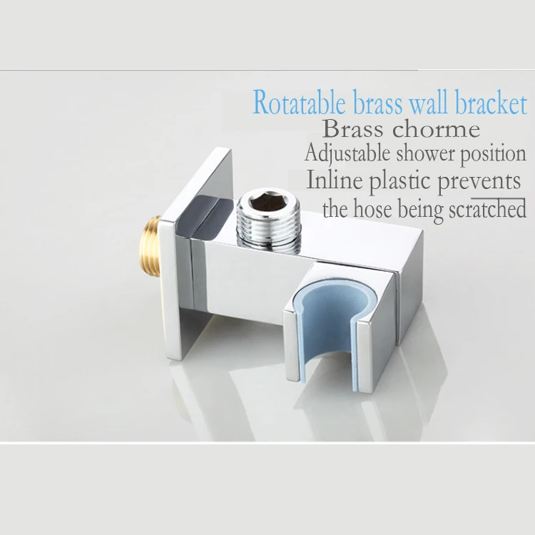 L Square Brass Wall Handset Holder factory