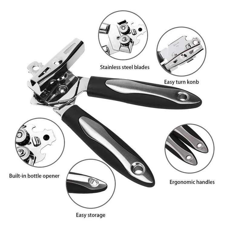 Ручные консервные открыватели Профессиональный сверхмощный консервный