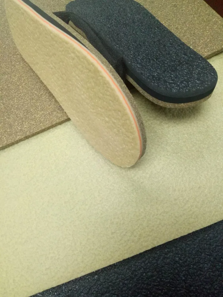 Nature Rough Textured Crepe Rubber Soling Sheet for Snow Boots