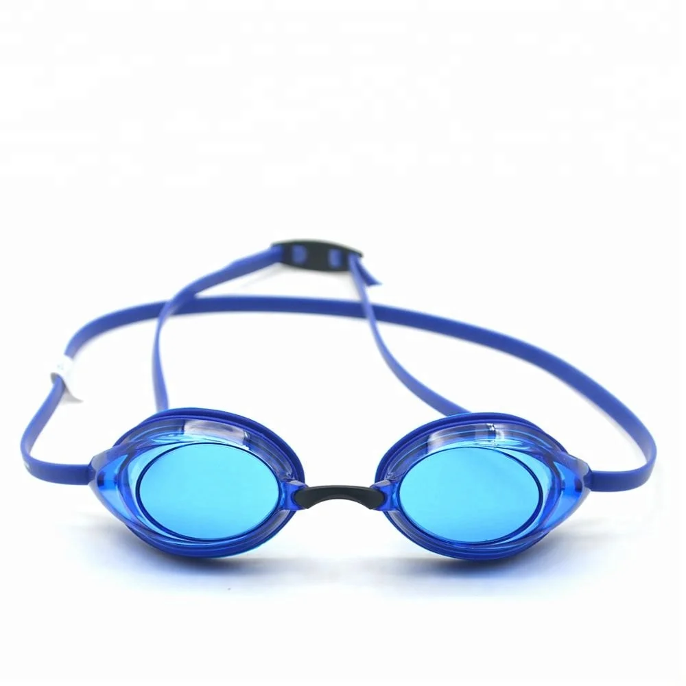 Gafas De Natación Con Protección Uv Para Hombre Y Mujer,Lentes De Espejo De  Color Azul - Buy La Carrera De Las Gafas De Natación,Gafas De Natación De  Lente De Espejo,Las Gafas De
