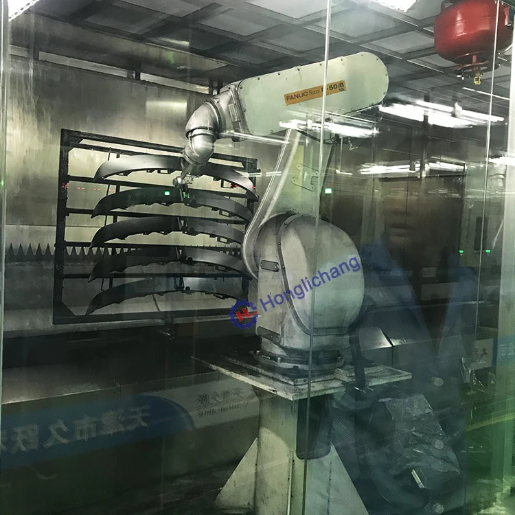 Robot Automatic Spray Paint Line for Spray Painting Automotive Parts