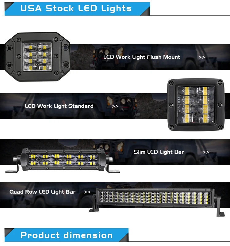 
 Внедорожный 4 дюйма сверхмощный Автомобильный светодиодный свет работы  