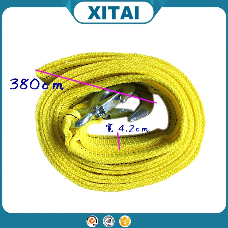 XITAI Горячие продажа люминесцентная нейлон 3 м 3 тонн автомобилей буксировочный ремень с самым лучшим ценой