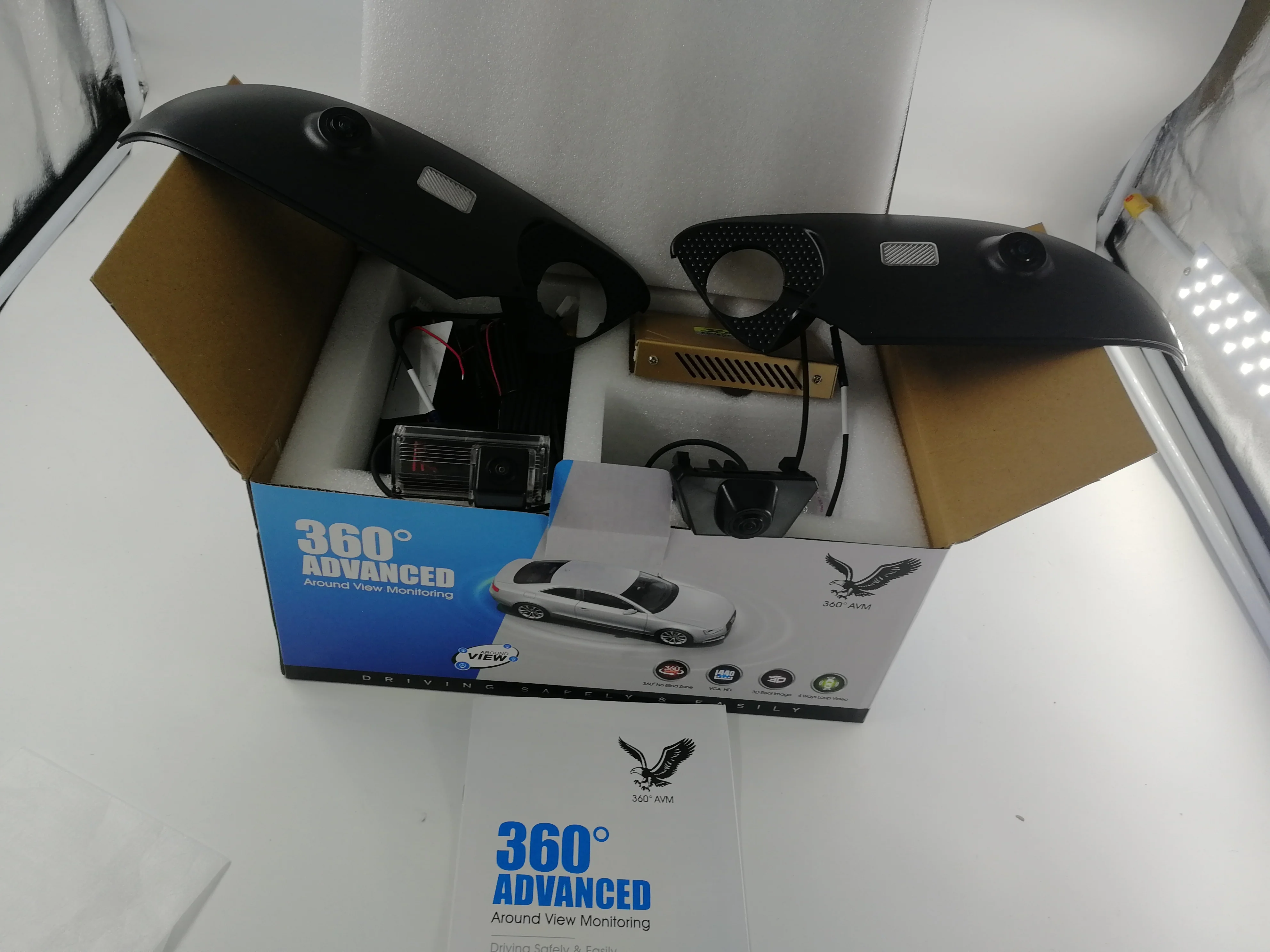 Factory Price 360 Degree Auto Camera Review System 360 Degree Camera Bird View Angle for Land Cruiser