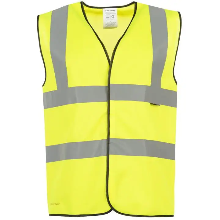 yellow high vis jacket