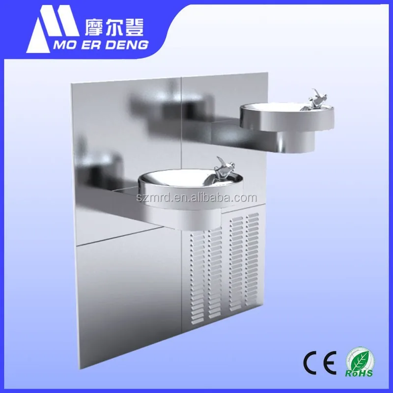 TB34-4 stainless steel wall mounted drinking water fountain