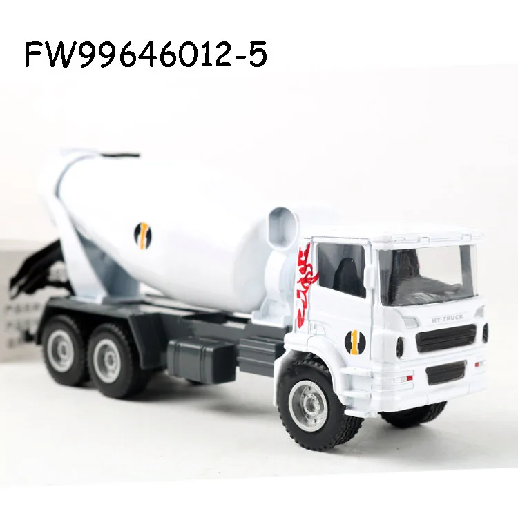 Good Quality 1:60 Small Die Cast Concrete Mixer Truck Toy