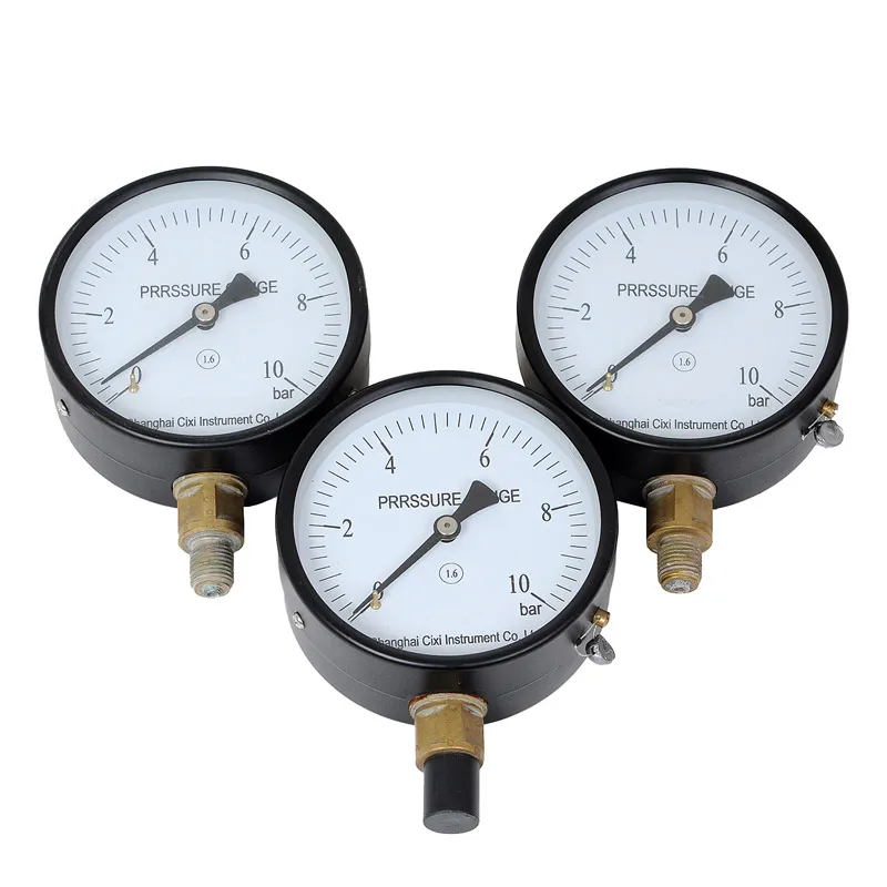 Steam pressure gauge Clearance