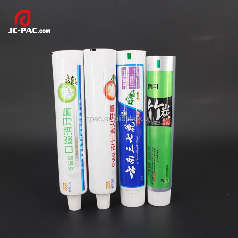 Custom Aluminum/plastic Empty Tubes For Toothpaste,Tubes Tooth Paste