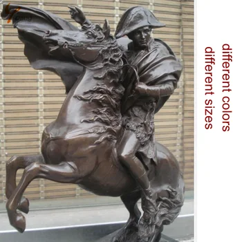 ブロンズナポレオンと馬像男乗馬馬の彫刻| Alibaba.com