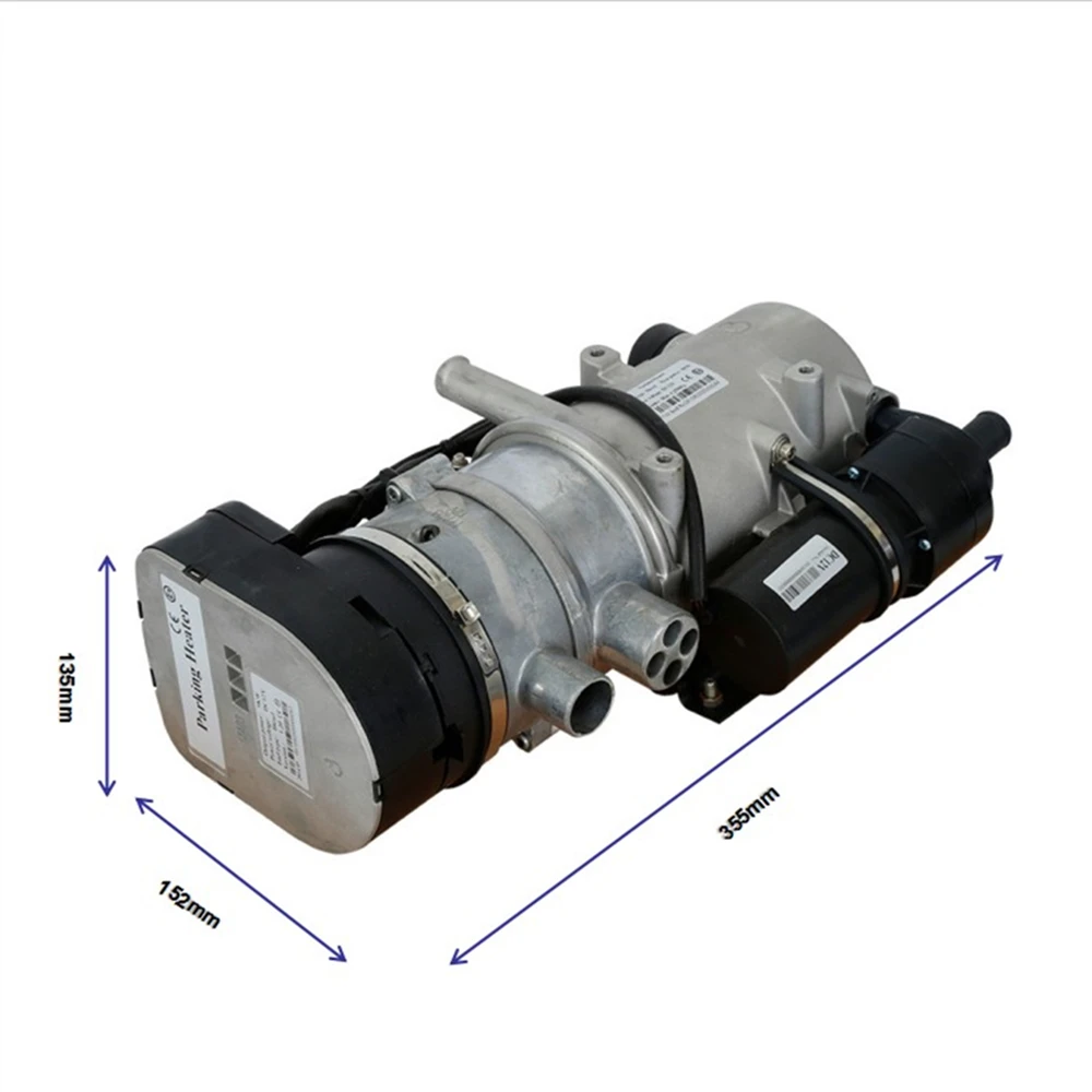 LCD Display Thermostat for Heating Fuel 9kw 12v Gasoline Water Liquid Parking Heater for Truck Bus Boat   
